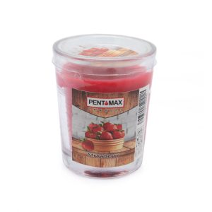 شمع معطر لیوانی - توت فرنگی